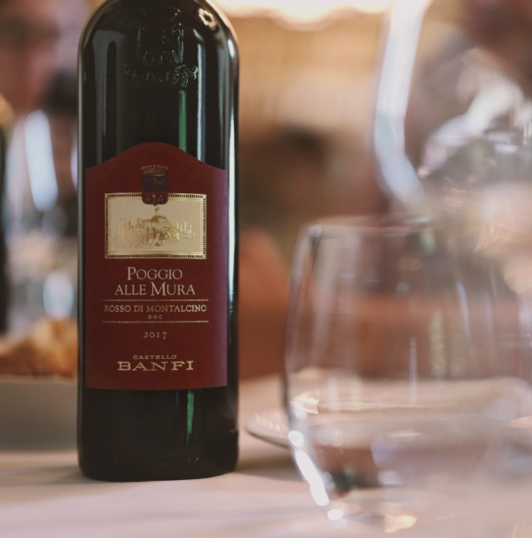 Sangiovese Rosso di Montalcino "Poggio Alle Mura", Castello Banfi, DOCG, IT, 2021  (Mariani Family)