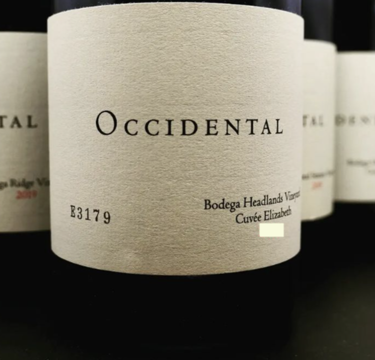 Pinot Noir Pinot Noir "Cuvee Elizabeth, Bodega Headlands Vineyard", Occidental, Sonoma Coast, CA, 2020