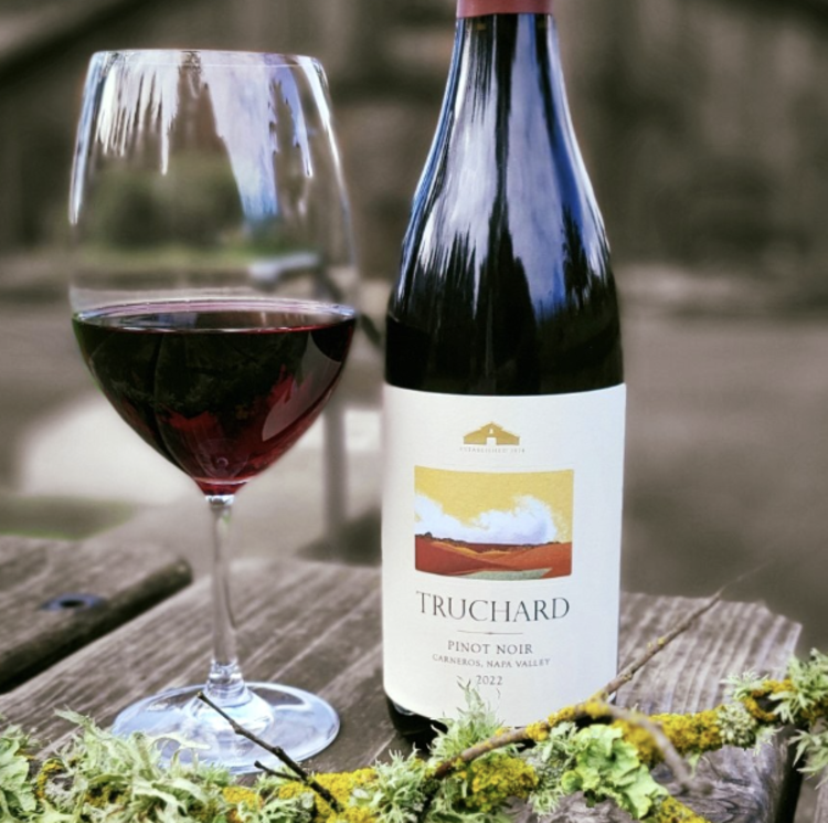 Pinot Noir Pinot Noir, Truchard Vineyards, Carneros, Napa Valley, CA, 2021 (Truchard family & Sal De lanni)
