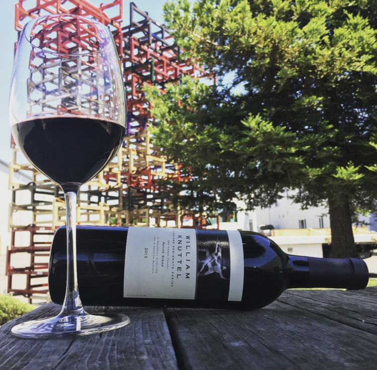 Petite Sirah Petite Sirah "D. Rafanelli Vineyard Rex & Amarica Blocks", William Knuttel, Sonoma, CA, 2016