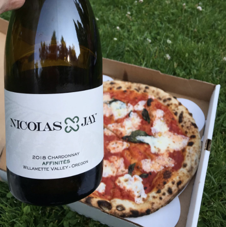 Chardonnay Chardonnay "Affinites", Nicolas-Jay, Willamette Valley, OR, 2021