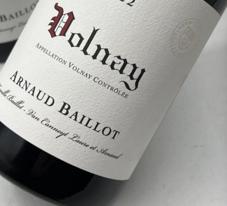 Burgundy Volnay, Domaine Arnaud Baillot, Burgundy, FR, 2023