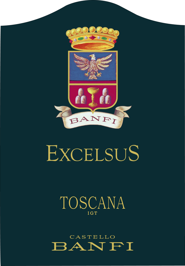 Super Tuscan Super Tuscan "Excelsus Toscana IGT", Castello Banfi, Tuscany, IT, 2019 (Mariani Family)