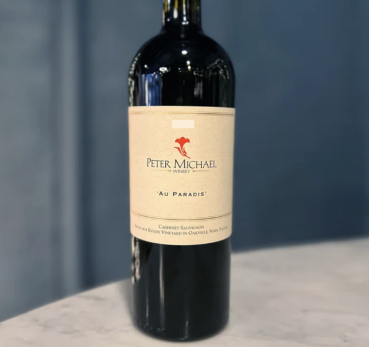 Cabernet Sauvignon Cabernet Sauvignon “Au Paradis” Peter Michael Winery, Oakville, CA, 2018