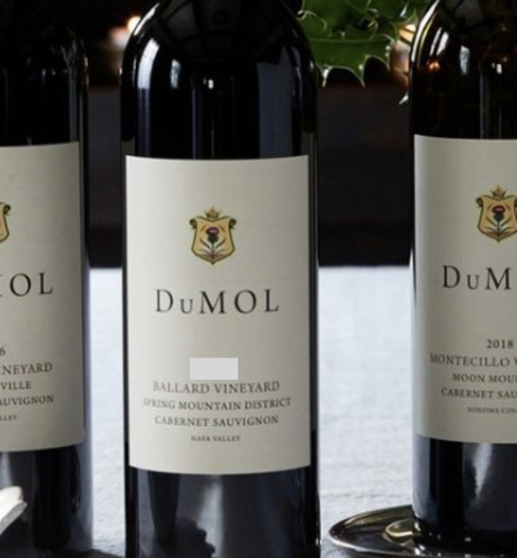 Last Chance Cabernet Sauvignon "Ballard Vineyard, DuMOL, Spring Mountain District, CA, 2016