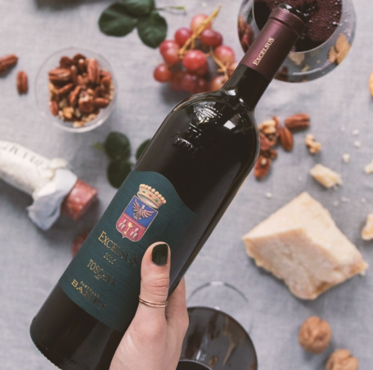 Super Tuscan Super Tuscan "Excelsus Toscana IGT", Castello Banfi, Tuscany, IT, 2019 (Mariani Family)