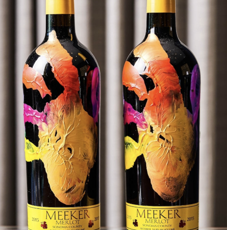 Merlot Merlot, Meeker "Winemakers Handprint", Sonoma, CA, 2019