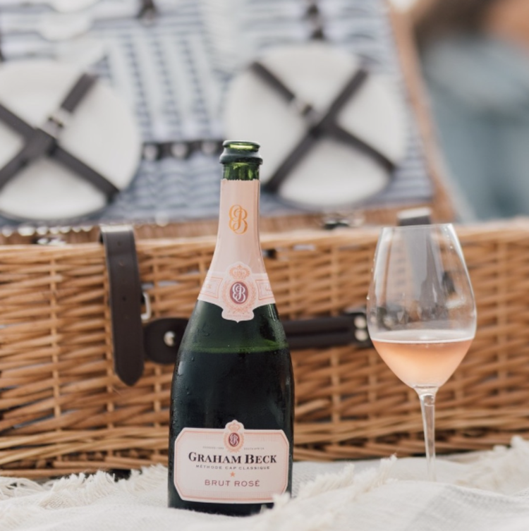 Sparkling Rosé Sparkling "Brut Rosé", Graham Beck, Western Cape, ZA, NV