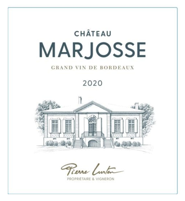 Bordeaux Château Marjosse Rouge, Bordeaux Supérieur, FR 2020 (Pierre Lurton)