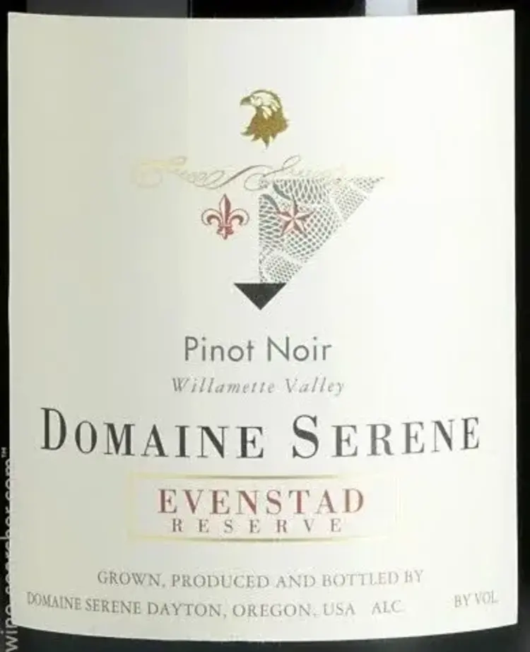 Pinot Noir Pinot Noir "Evenstad Reserve", Domaine Serene, Willamette Valley, OR, 2021