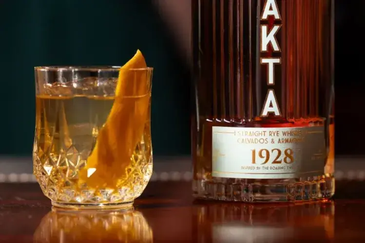 Rye Rye, "Calvados & Armagnac 1928" Straight Rye, BHAKTA, 750mL