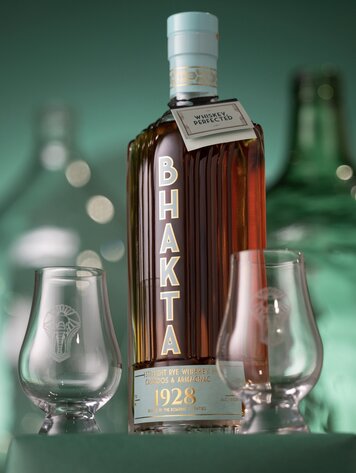 Rye Rye, "Calvados & Armagnac 1928" Straight Rye, BHAKTA, 750mL