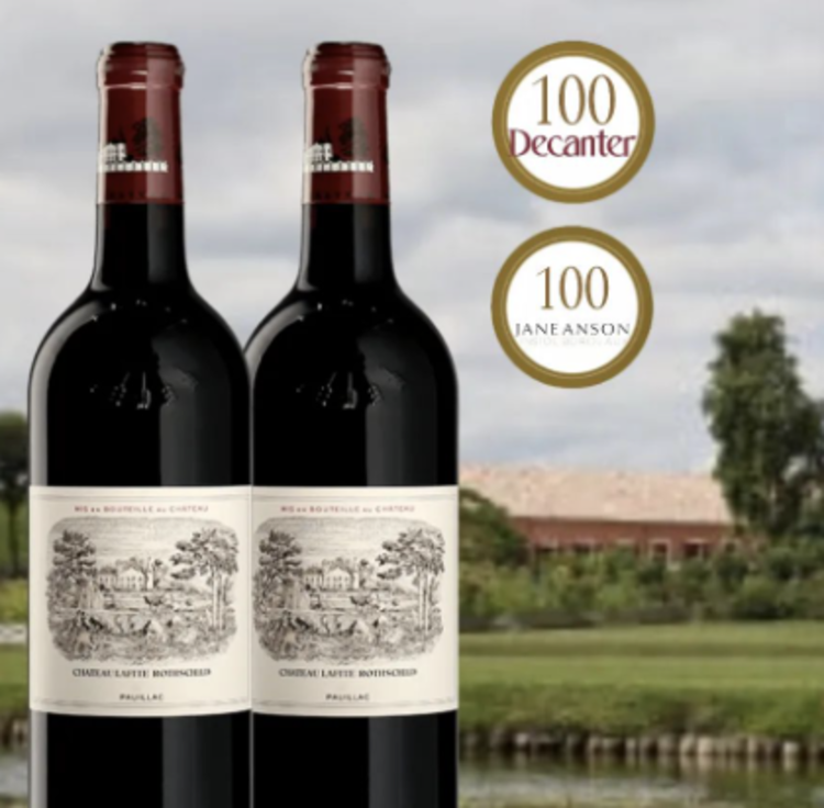 Bordeaux Château Lafite Rothschild, Pauillac, FR, 2023 (Futures) 3pk OWC