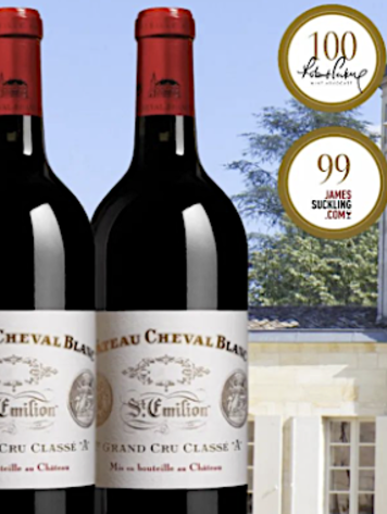 Bordeaux Château Cheval Blanc, Saint-Emilion, FR, 2023 (FUTURES) 3pk OWC