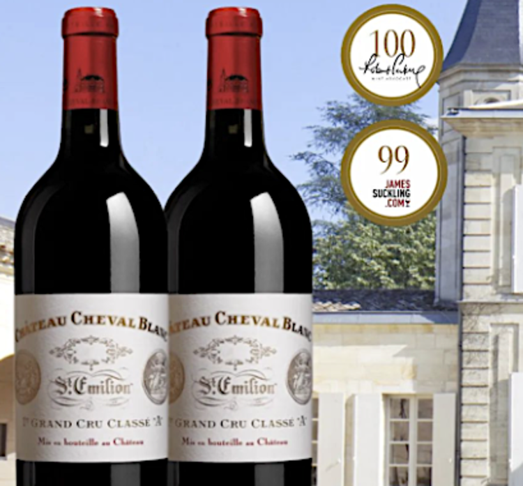 Bordeaux Château Cheval Blanc, Saint-Emilion, FR, 2023 (FUTURES) 3pk OWC