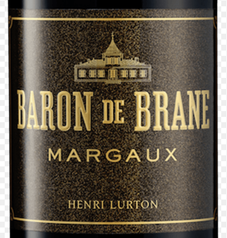 Bordeaux "Baron de Brane", Château Brane Cantenac, Margaux, FR, 2023 (FUTURES PRESALE) 6pk OWC