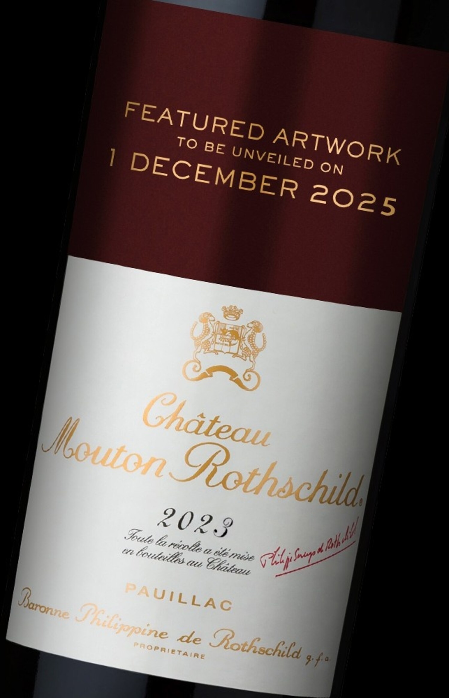 Château Mouton Rothschild, Pauillac, FR, 2023 (Futures) 3pk OWC