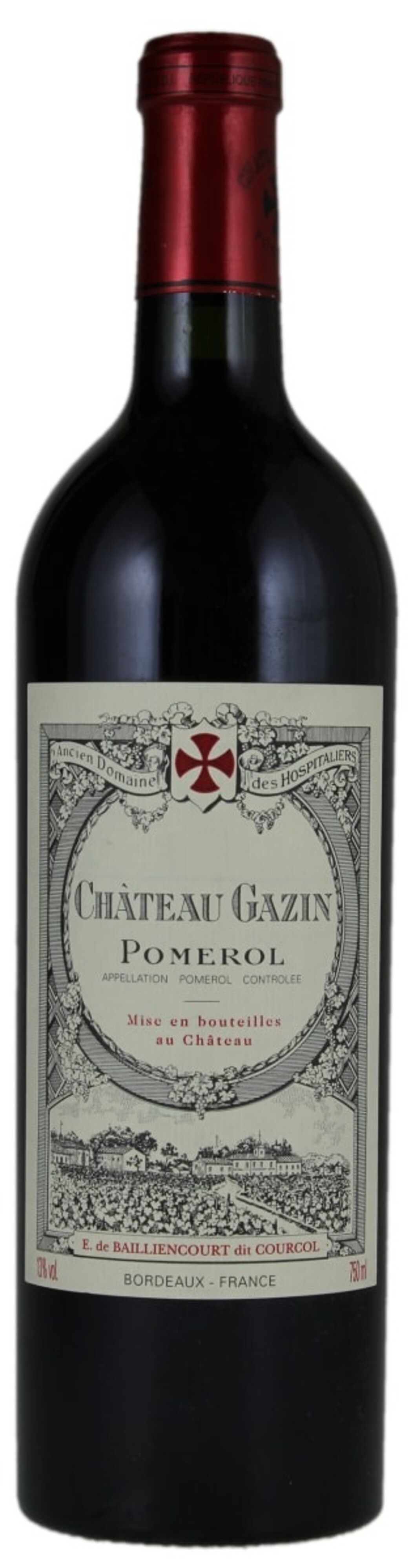 Château Gazin 2002 Pomerol 赤ワイン 750ml Château Gazin – Pomerol (Merlot) – Bottle of Italy