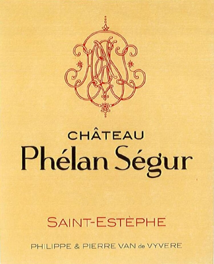 Bordeaux Château Phélan Ségur, Saint-Estèphe, FR, 2023 (Futures) 6pk OWC