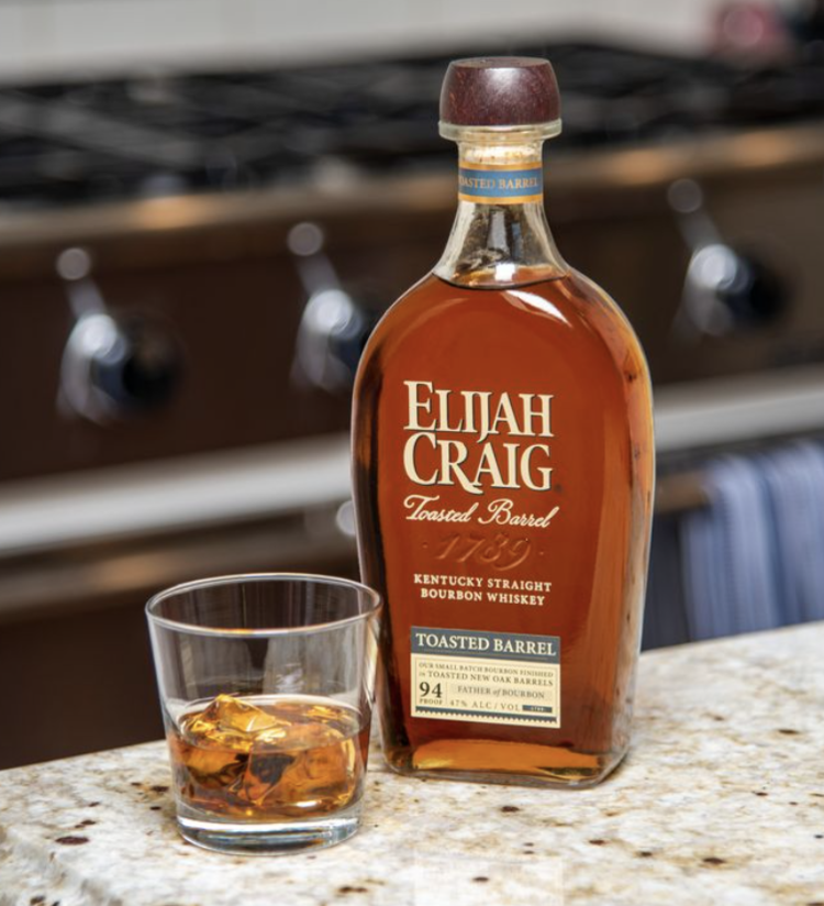 Bourbon Bourbon, "Toasted Barrel" Elijah Craig, 750mL