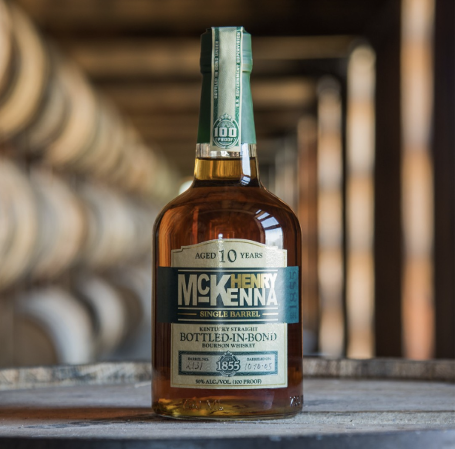 Henry McKenna Bottled in Bond Single Barrel Bourbon