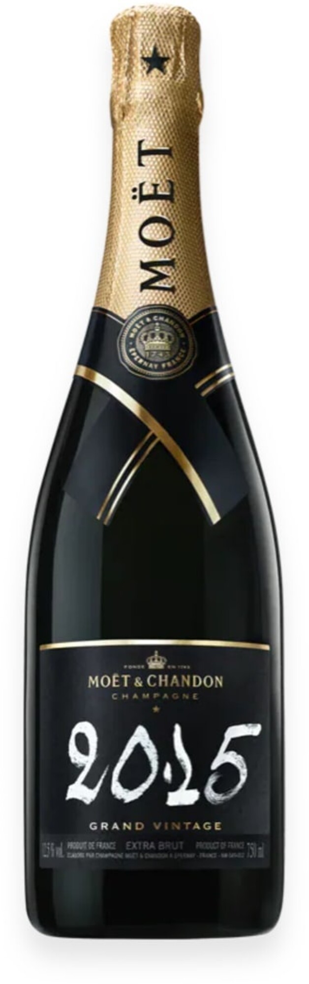 Champagne Champagne “Grand Vintage Extra Brut” Moët & Chandon, Épernay, FR, 2015