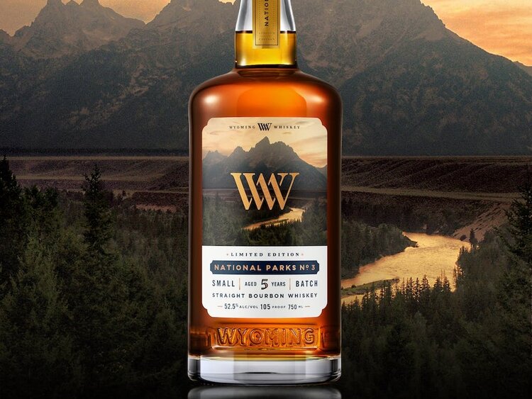 Whiskey Whiskey "National Parks No 3", Wyoming, USA, 750ml