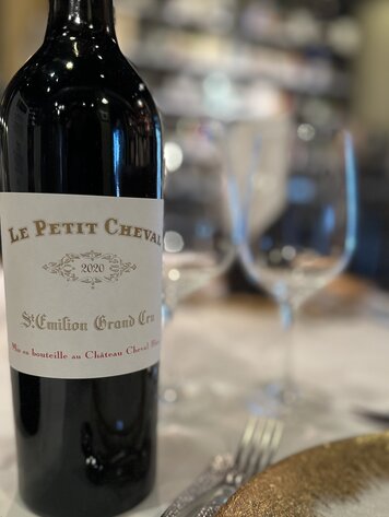 Bordeaux Château Cheval Blanc "Le Petit Cheval", Saint-Emilion,  FR, 2020