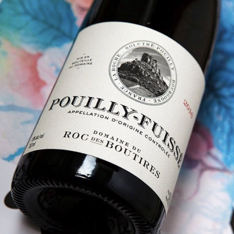 White Burgundy Pouilly-Fuissé, Domaine Roc des Boutires, Bourgogne, FR, 2022