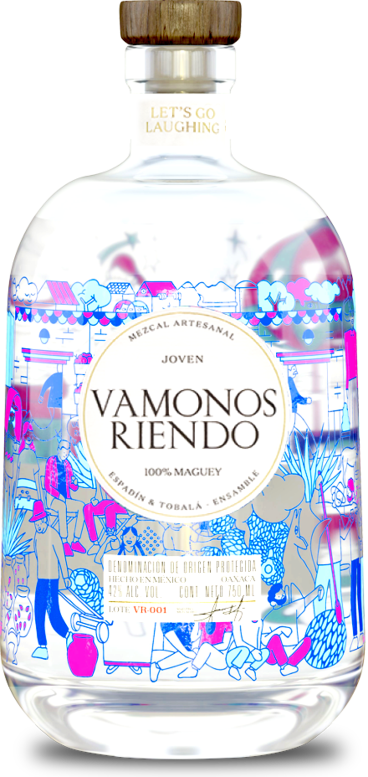 Mezcal Mezcal, Vamonos Riendo, 750mL
