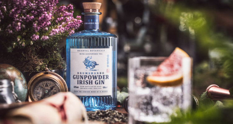 Gin Irish Gin, Drumshanbo Gunpowder, 1L