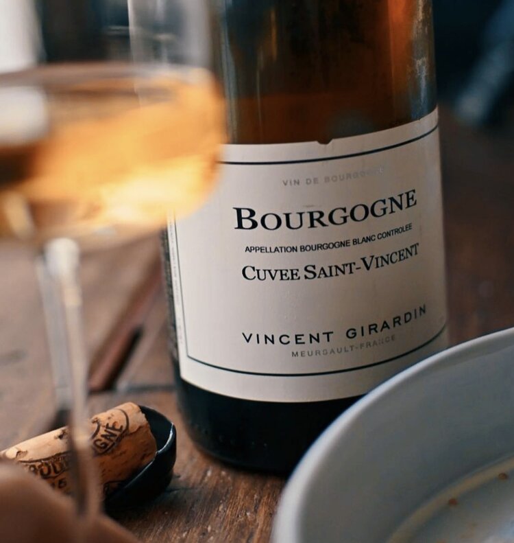 White Burgundy Bourgogne Blanc, "Cuvee Saint-Vincent", Girardin, Burgundy, FR, 2021