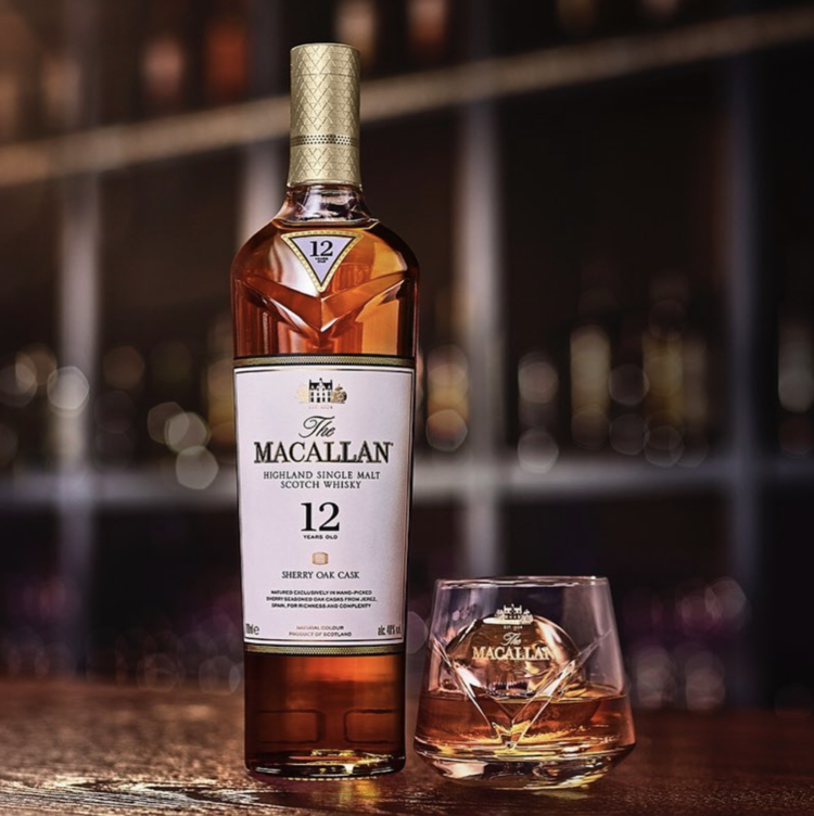 Scotch Scotch, Macallan "Sherry Oak Cask 12Yr", 750ml
