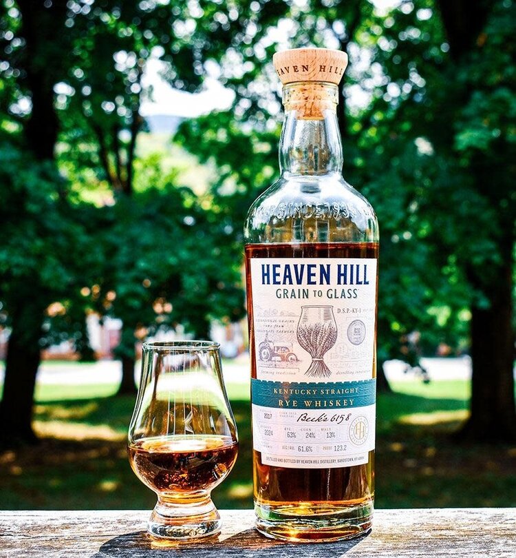 Rye Rye Whiskey, "Grain To Glass", Heaven Hill, 700mL