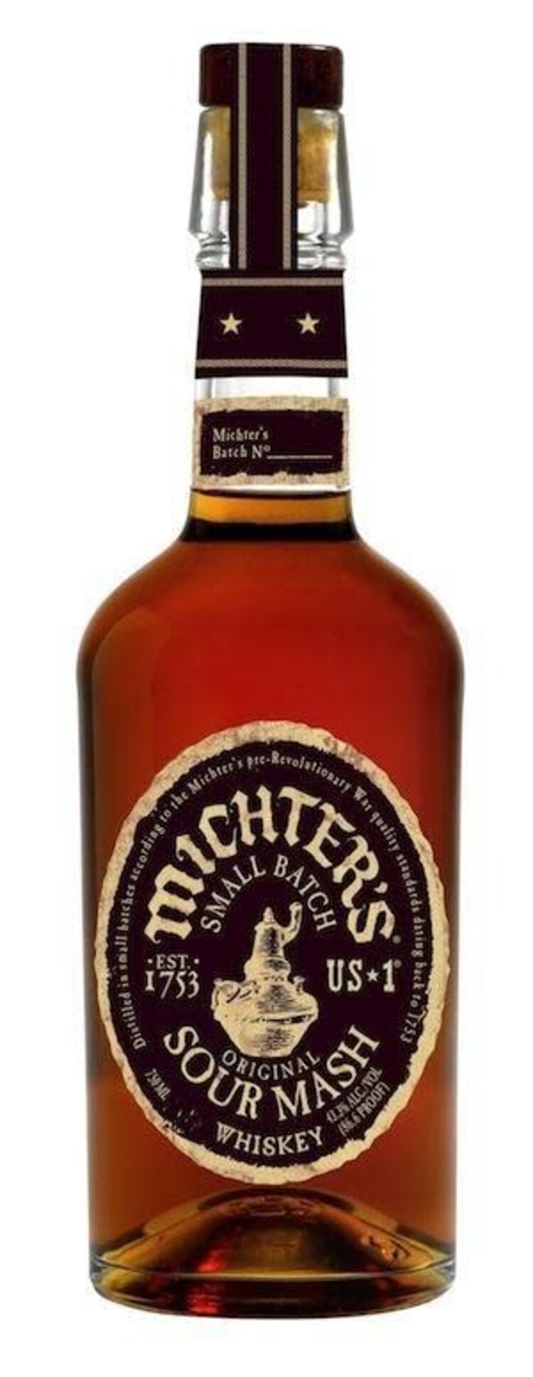 Whiskey Whiskey, "Sour Mash" Michters, 750mL