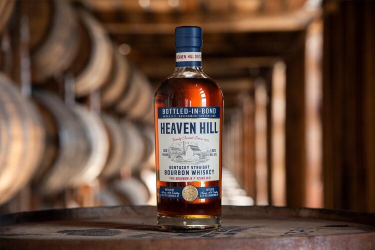 Bourbon Bourbon, "Bottled In Bond 7 Year", Heaven Hill, 750mL