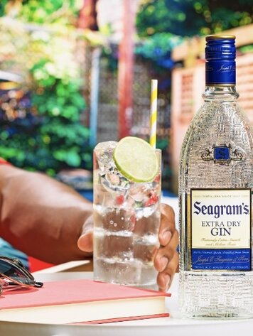 Gin Gin, Seagram's Extra Dry, 1L
