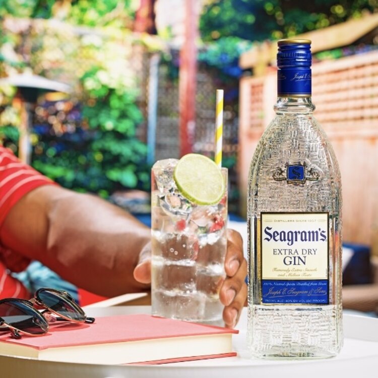 Gin Gin, Seagram's Extra Dry, 1L