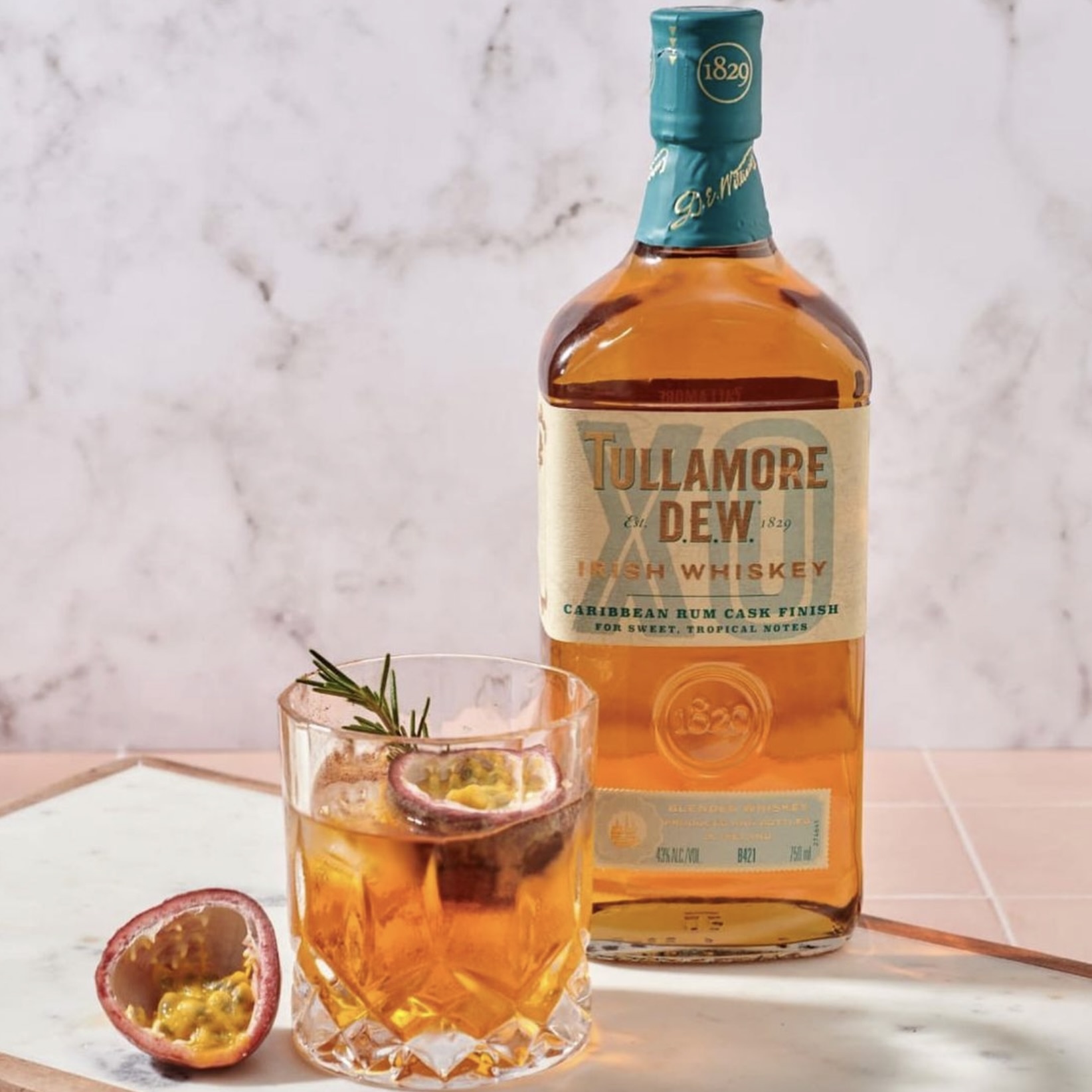 Irish Whisky, Rum Cask Finished, Tullamore Dew 750mL - Michael's