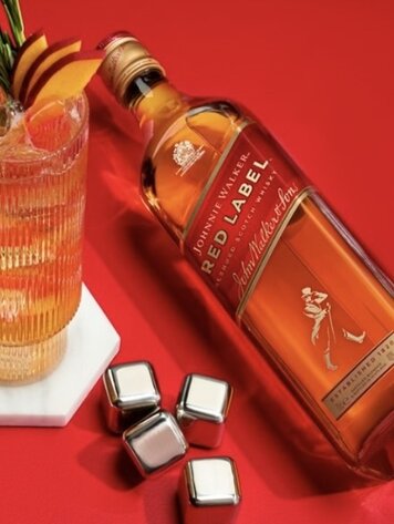 Scotch Scotch "Red Label",  Johnnie Walker, 1L