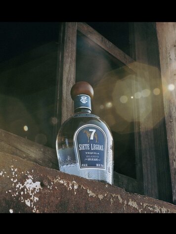 Tequila Tequila, "Blanco" Siete Leguas, 750mL
