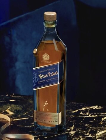 Scotch Scotch "Blue Label", Johnnie Walker, 750ml