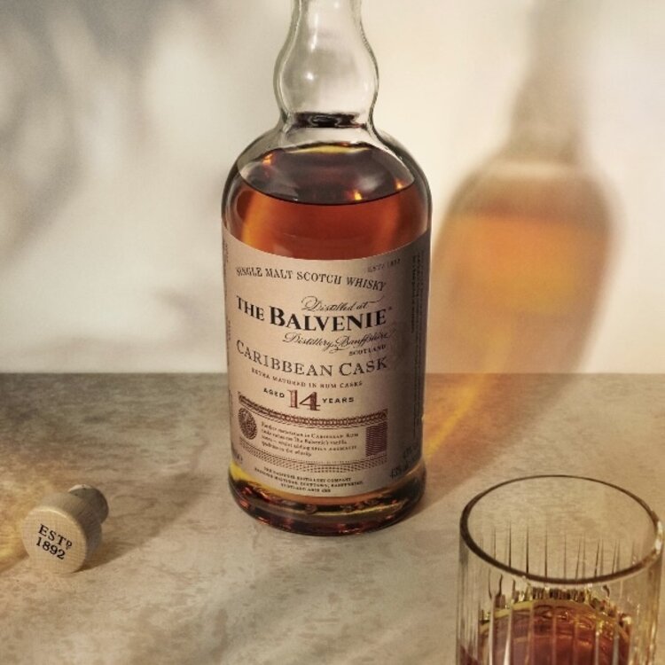 Scotch Scotch, "Carribean Cask 14yr" Balvenie, 750mL