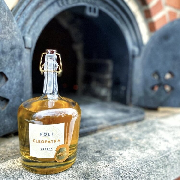 Cordials/Liqueurs Cordial, Grappa "Cleopatra, Moscato Oro", Poli, IT, 700mL