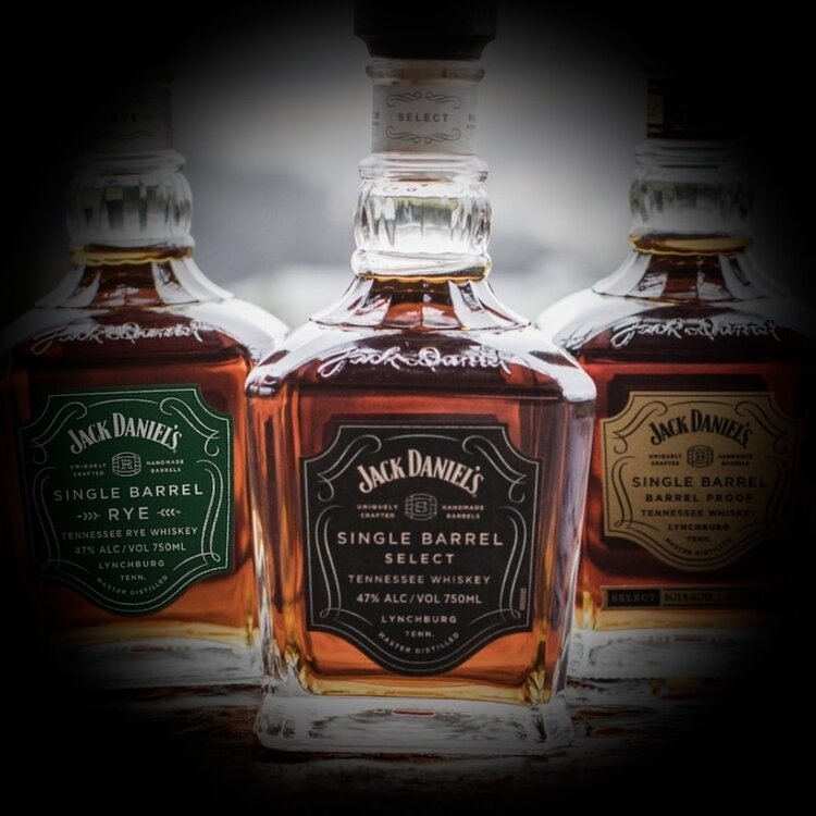Whiskey Whiskey, "Single Barrel Select" Jack Daniels, 750ml