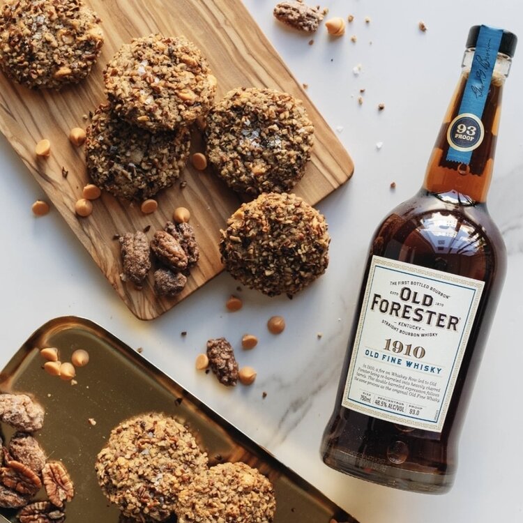 Bourbon Bourbon, "1910 Old Fine Whisky" Old Forester, 750mL