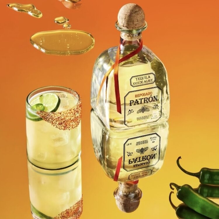 Tequila Tequila, Reposado, Patron, 750ml