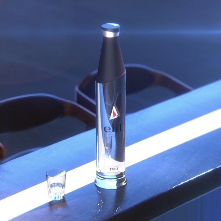 Vodka Vodka, Stolichnaya "Elit", 750mL