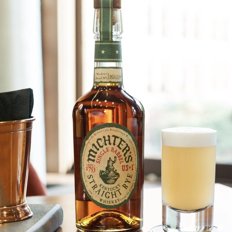 Rye Straight Rye  Whiskey, "Single Barrel", Michter's, 750mL