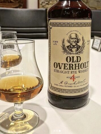 Rye Rye Whiskey, Old Overholt 1L